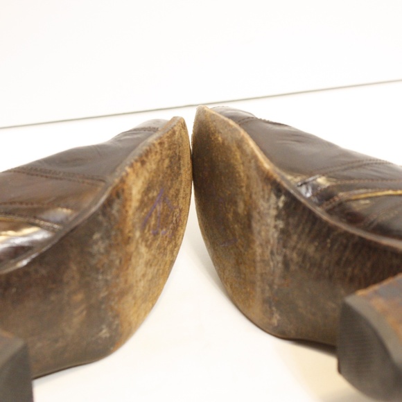 Vintage Justin eel skin boots - Picture 8 of 10